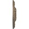 Ekena Millwork Amelia Ceiling Medallion (Fits Canopies up to 2 3/8"), Hand-Painted Warm Silver, 19 5/8"OD x 3/4"P CM20AMWSS - alternate 4